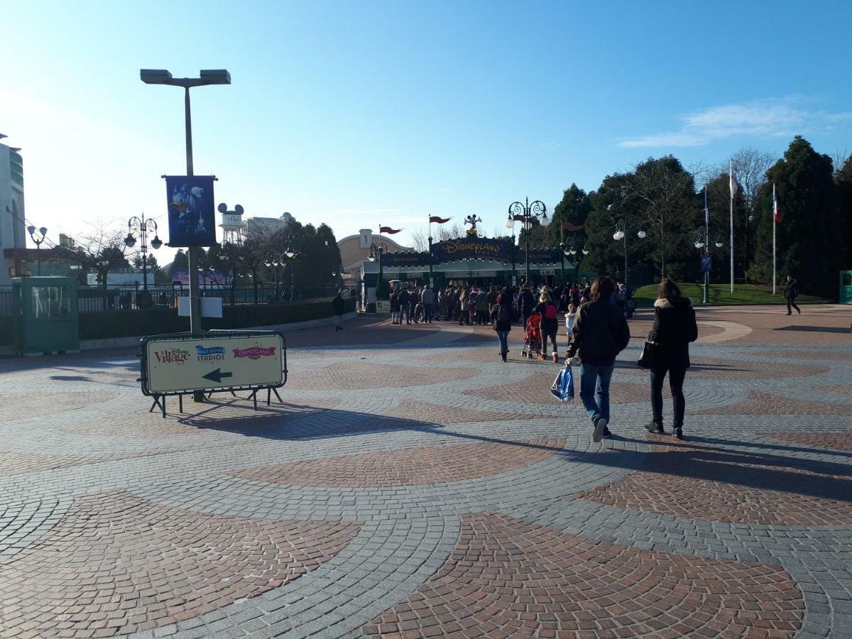 Le Charleston 3P 5 Minutes Disney Parking Gratuit Terrasse Шеси Екстериор снимка